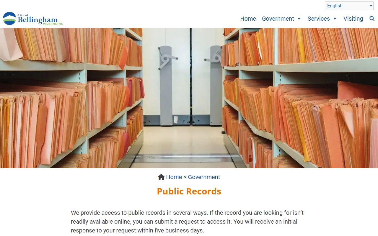 Bellingham dissolution of marriage records Whatcom County public records