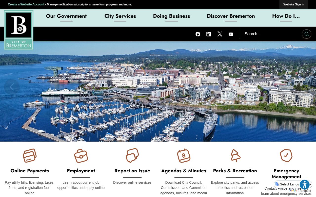 Bremerton city dissolution of marriage resources and court information