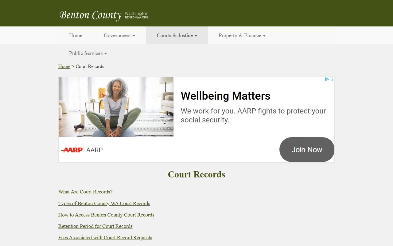 Kennewick Benton County court records dissolution of marriage