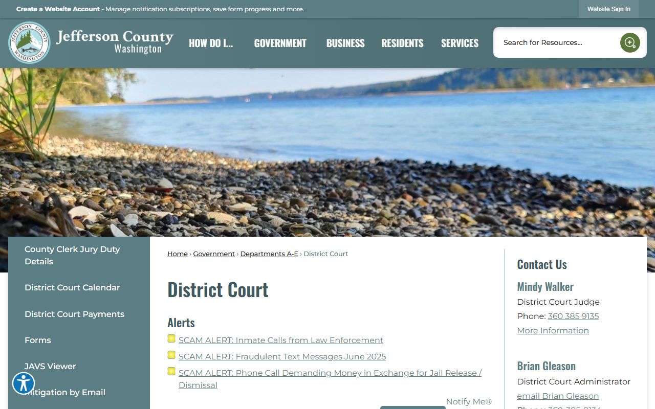 Jefferson County dissolution of marriage district court page