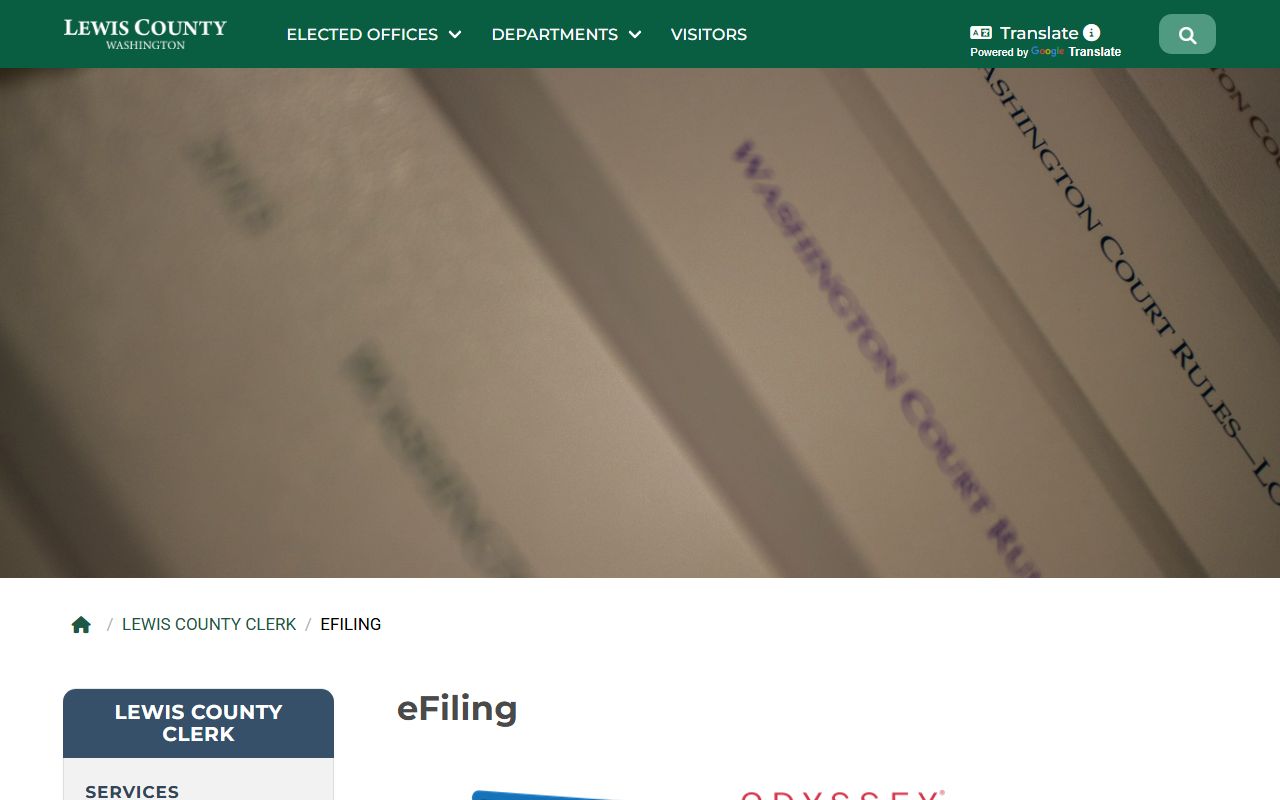 Lewis County dissolution of marriage records