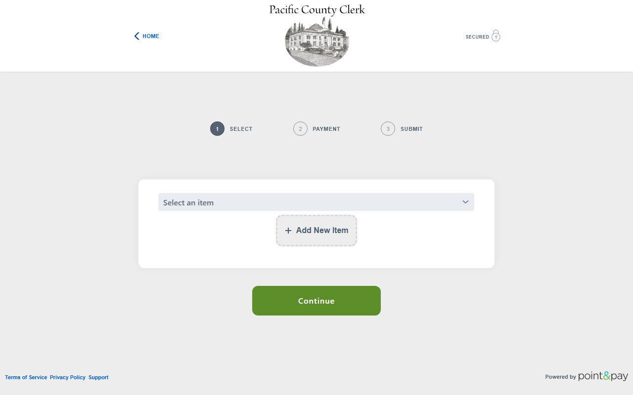 Pacific County dissolution of marriage records